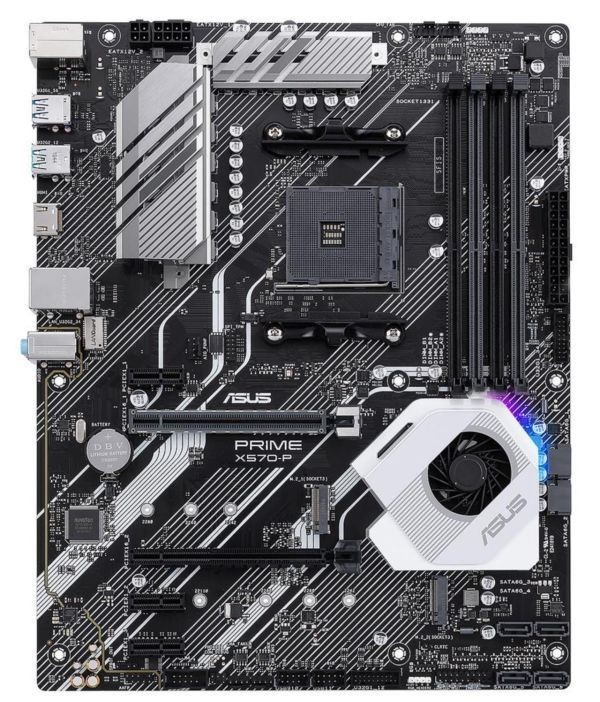 ASUS Prime X570-P AMD AM4 DDR4 ATX Motherboard 中古