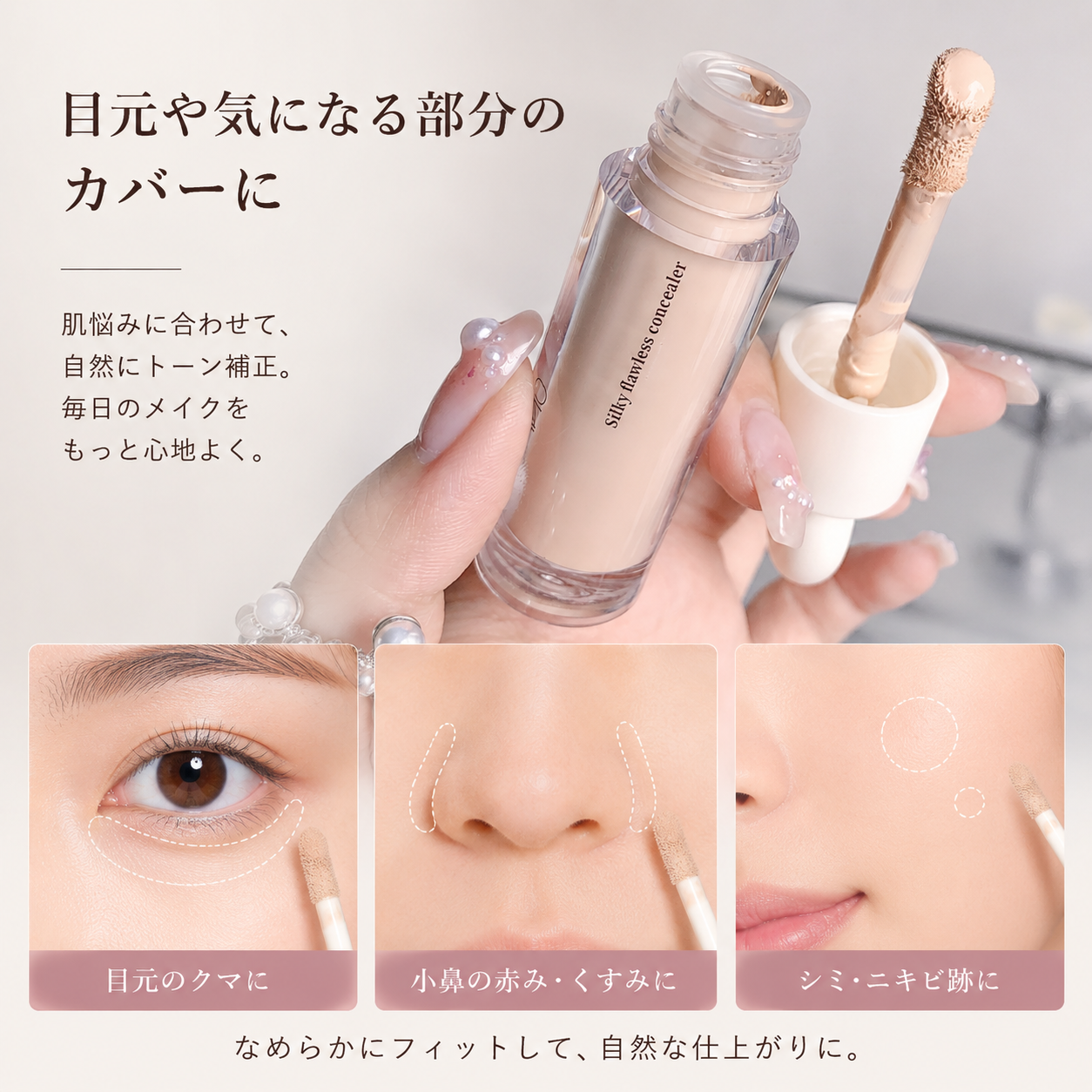 Qoo10] SHAQINUOコンシーラートリオセット