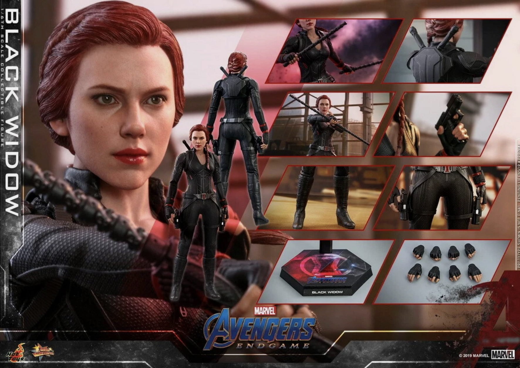 Hot Toys 1/6 MMS533 - Avengers: Endgame - Black Widow Action Figure