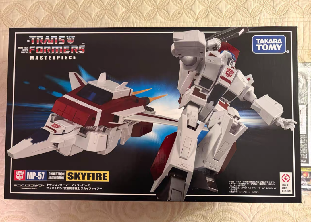 New Takara Tomy Masterpiece MP-57 Skyfire Jetfire MP57 Action Figure In Stock